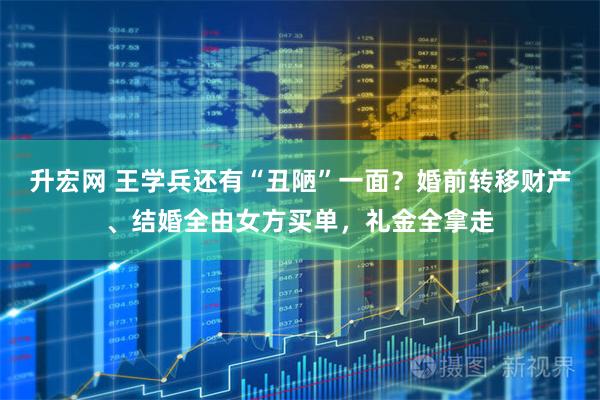 升宏网 王学兵还有“丑陋”一面？婚前转移财产、结婚全由女方买单，礼金全拿走